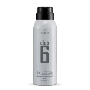 Desodorante Antitranspirante Aerossol Club 6 125Ml